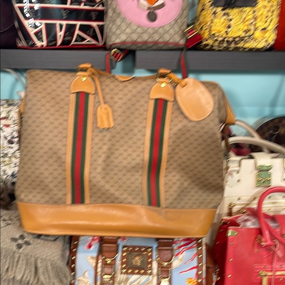 COPY - Gucci Beige and Brown Monogram Tote part 2 - Picture 1 of 1